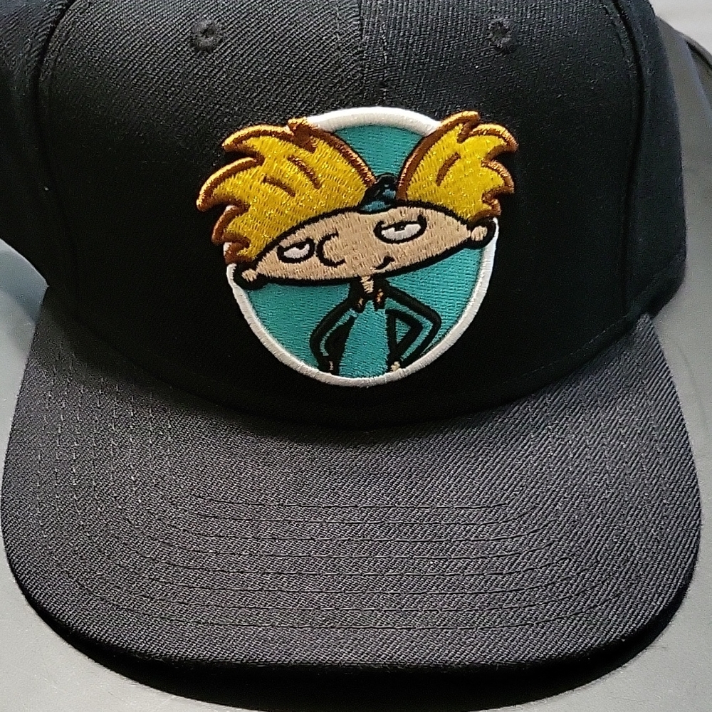 Nickelodeon Hey Arnold Black Snapback Baseball Cap